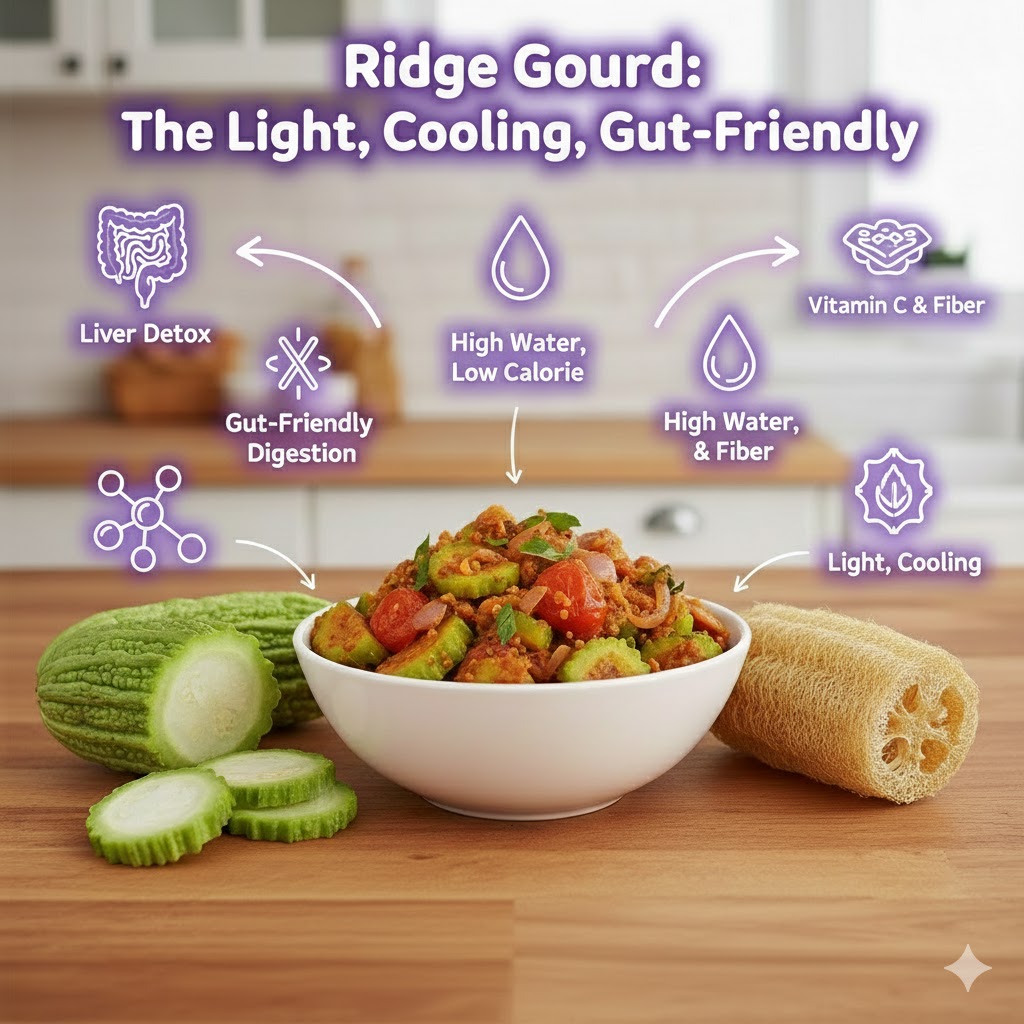 Ridge gourd or turai